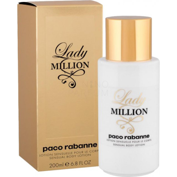 Paco Rabanne Lady Million Body Lotion kūno losjonas, 200 ml