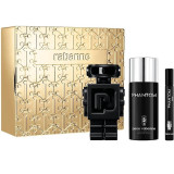 Paco Rabanne Phantom rinkinys vyrams (PP kvepalai, 100 ml + dezodorantas, 150 ml + PP kvepalai, 10 ml)