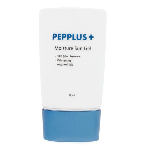 PEPPLUS moisture sun apsauginis gelis nuo saulės spf50+, 50 ml