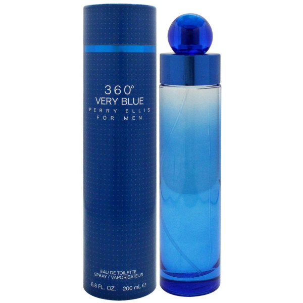 Perry Ellis 360° Very Blue For Men EDT tualetinis vanduo vyrams, 200 ml