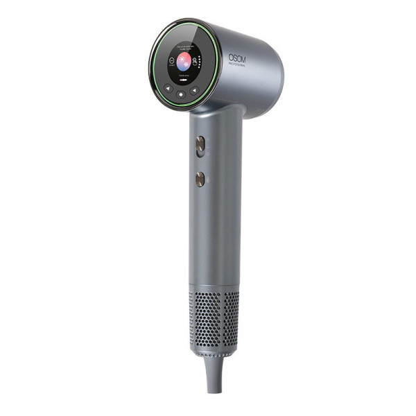 Plaukų džiovintuvas OSOM Professional Touch Sensor Hair Dryer Silver, 1600 W, sidabrinis