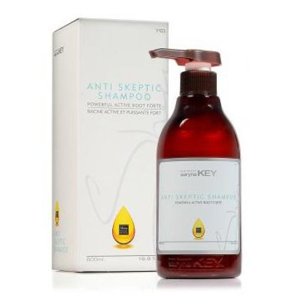 Plaukų šampūnas Saryna KEY Anti Skeptic Treatment Shampoo, silpniems plaukams, nuo plaukų slinkimo, 500 ml