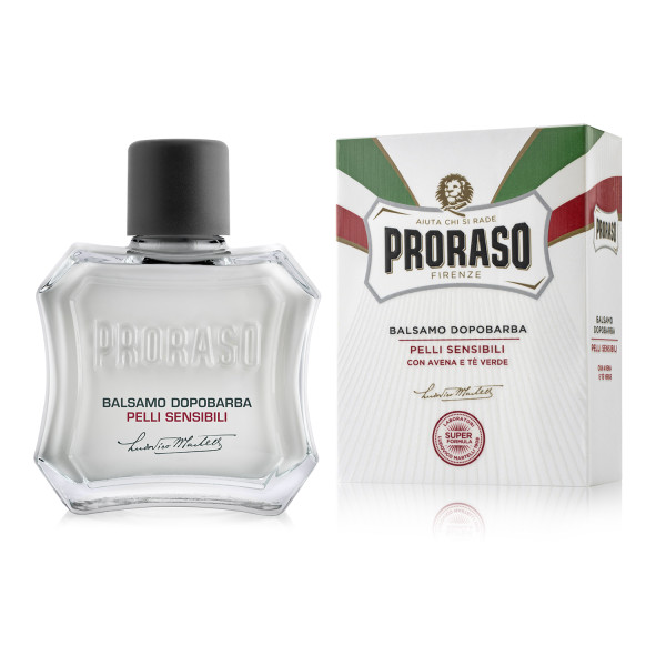 Proraso White Line After Shave Balm Jautrios odos balzamas po skutimosi, 100 ml