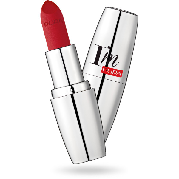 Pupa Milano Pupa I'M Matt Lipstick matinis lūpdažis, atspalvis: 071 - True Red, 3.5 g