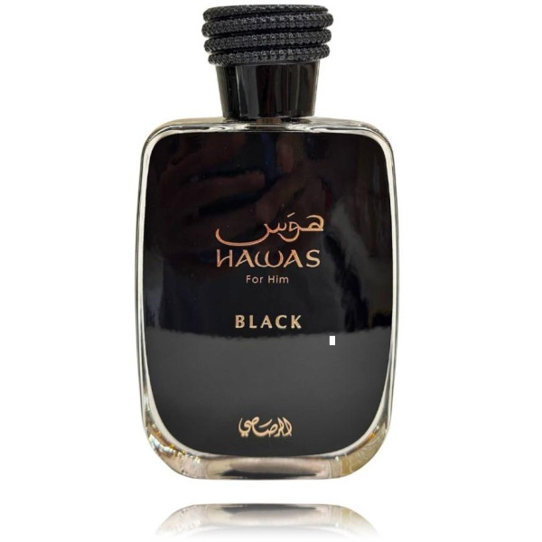 Rasasi Hawas Black EDP parfumuotas vanduo vyrams, 100 ml