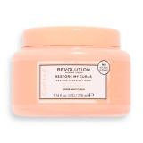 Revolution Restore My Curls Restore Overnight Mask naktinė kaukė plaukams, 220 ml