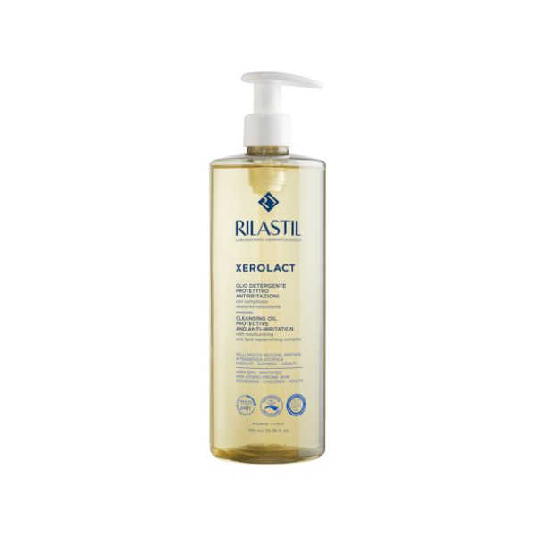 Rilastil Xerolact Cleansing Oil prausimosi aliejus, 750 ml