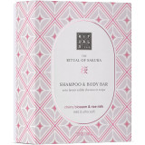 Rituals The Ritual of Sakura Shampoo & Body Bar kietasis šampūnas ir kūno prausiklis, 100 g