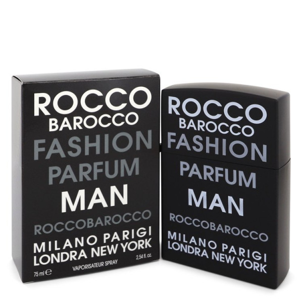Roccobarocco Fashion Man EDT tualetinis vanduo vyrams, 75 ml