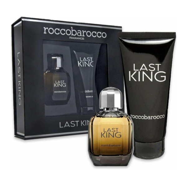 Roccobarocco Last King EDT rinkinys vyrams (EDT, 100 ml + dušo želė, 200 ml)