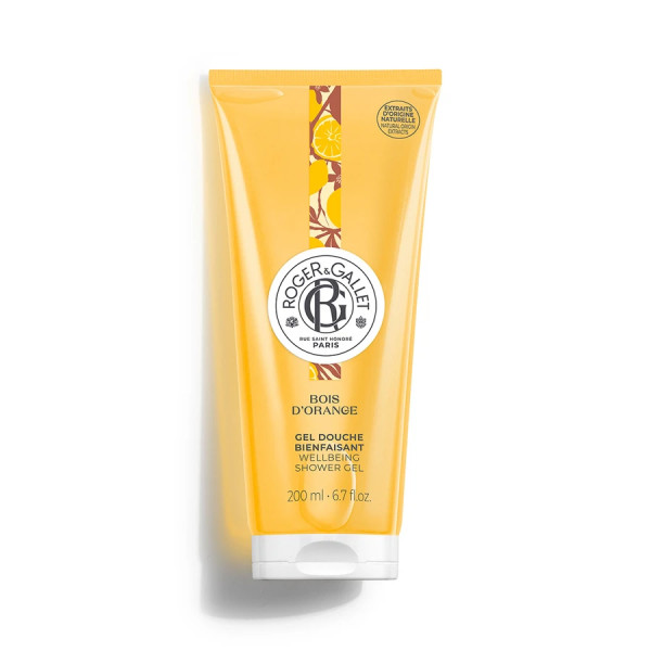 Roger & Gallet Bois D'Orange Gel Douche Beneficial Shower Gel Orange Wood dušo želė, 200 ml