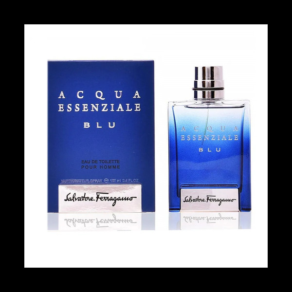 Salvatore Ferragamo Acqua Essenziale Blu EDT tualetinis vanduo vyrams, 100 ml