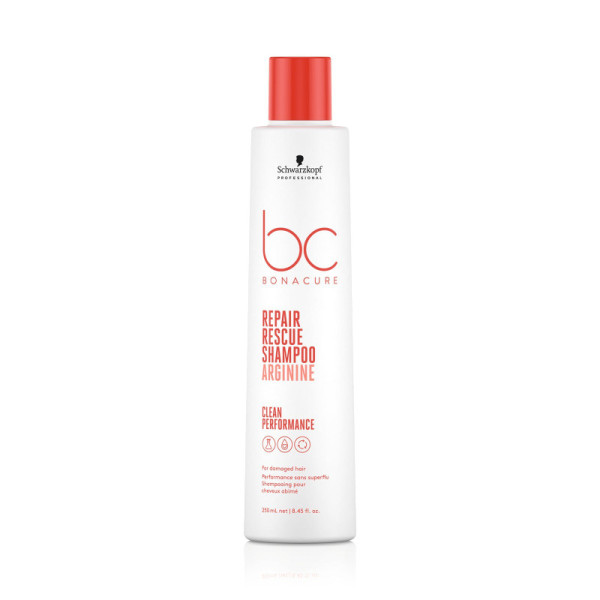 Schwarzkopf Professiobal BC Bonacure Clean Performance Repair Rescue Shampoo šampūnas, 250 ml