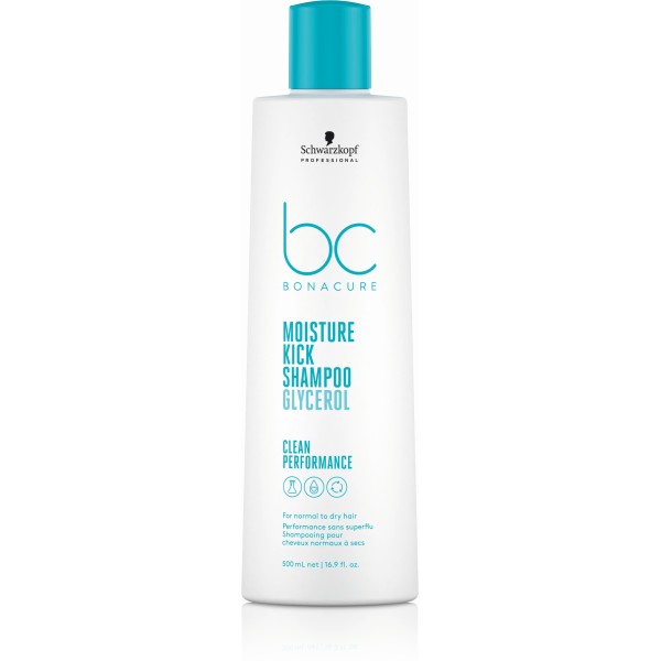 Schwarzkopf Professional BC Bonacure Moisture Kick Shampoo šampūnas sausiems plaukams, 500 ml