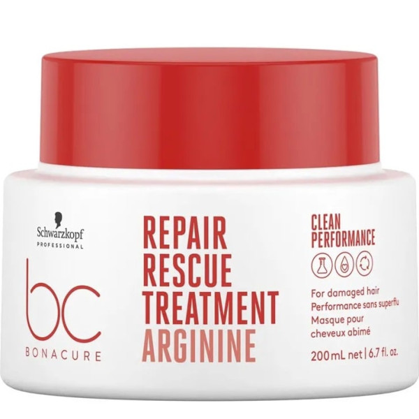 Schwarzkopf Professional	BC Bonacure Repair Rescue Arginine Treatment plaukų kaukė, 200 ml