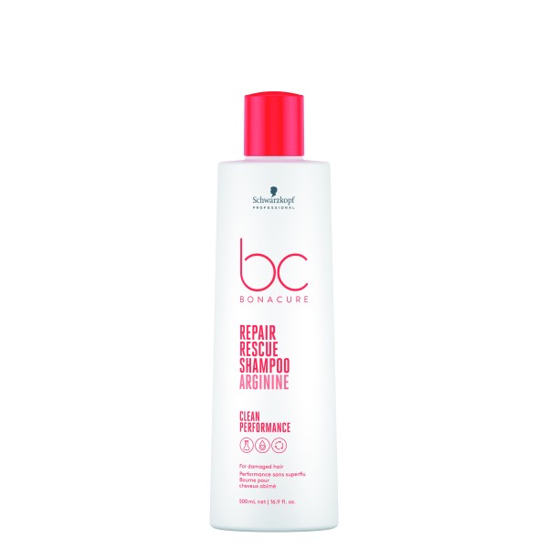 Schwarzkopf Professional BC Bonacure Repair Rescue Shampoo šampūnas pažeistiems plaukams, 500 ml