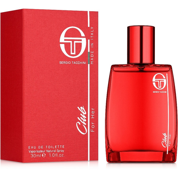 Sergio Tacchini Club For Her EDT tualetinis vanduo moterims, 30 ml