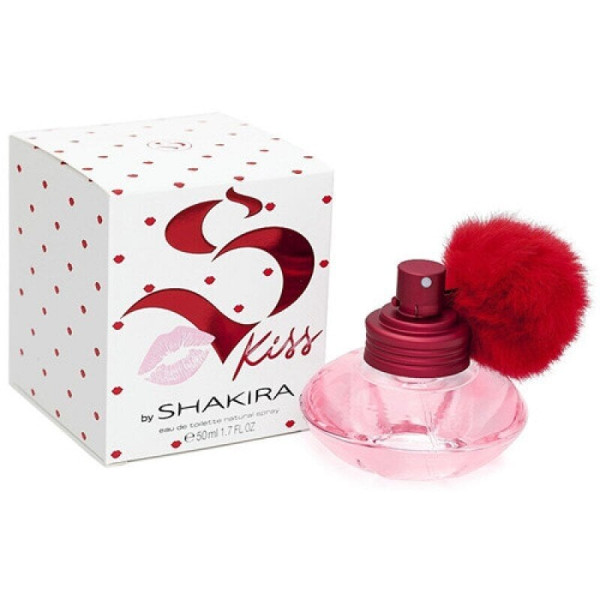 Shakira S Kiss EDT tualetinis vanduo moterims, 50 ml