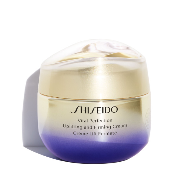 Shiseido Vital Perfection Uplifting And Firming Cream Enriched stangrinamasis veido kremas sausai odai, 30 ml