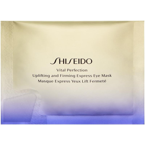 Shiseido Vital Perfection Uplifting And Firming Express Eye Mask stangrinamoji paakių kaukė, 12 vnt.