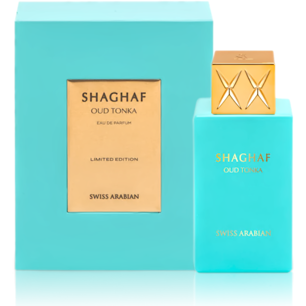 Swiss Arabian Shaghaf Oud Tonka EDP parfumuotas vanduo unisex, 75 ml