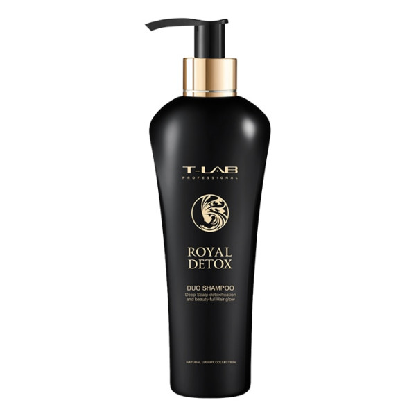 T-LAB Professional Royal Detox Duo Shampoo detoksikuojantis šampūnas, 300 ml