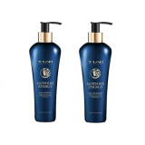 T-LAB Professional Sapphire Energy rinkinys plaukų stiprinimui: šampūnas 300 ml ir kondicionierius-kaukė, 300 ml