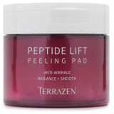 Terrazen Peptide Lift Peeling Pad padeliai veido odos valymui ir šveitimui, 60 padelių