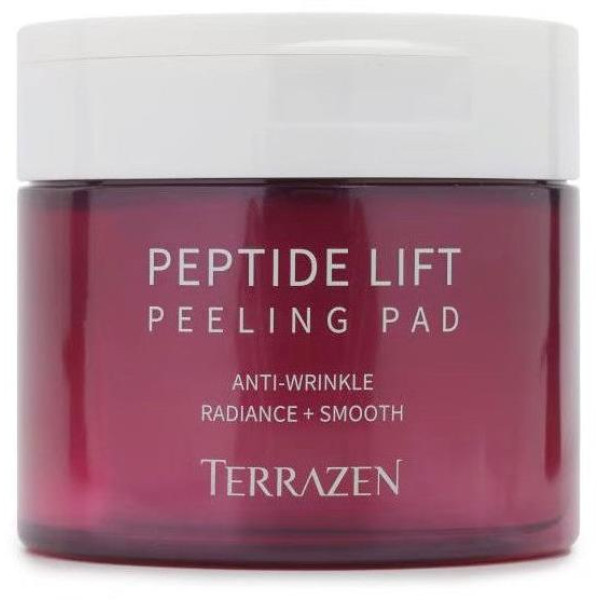 Terrazen Peptide Lift Peeling Pad padeliai veido odos valymui ir šveitimui, 60 padelių