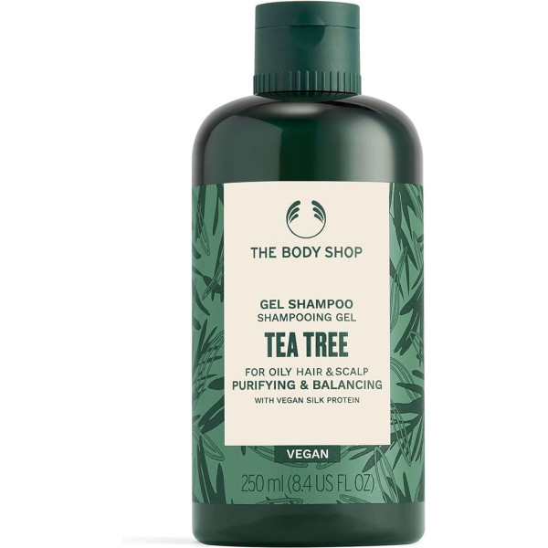 The Body Shop Gel Shampoo Tea Trea arbatmedžių balansuojamasis šampūnas, 250 ml