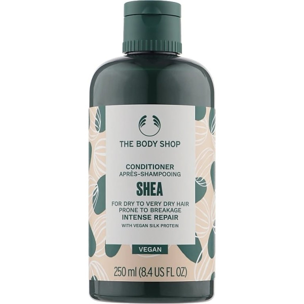 The Body Shop Shea Conditioner sviestmedžių atkuriamasis plaukų balzamas, 250 ml