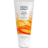 Therme Orange Happiness Shower Satin kūno prausiklis, 200 ml