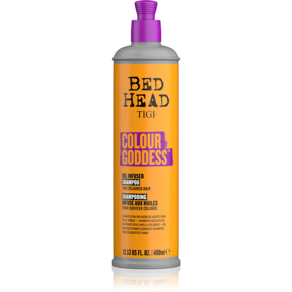 TIGI Bed Head Colour Goddess Shampoo šampūnas dažytiems plaukams, 400 ml