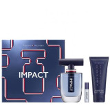 Tommy Hilfiger Impact rinkinys vyrams (EDT, 100 ml + dušo želė, 100 ml + EDT, 4 ml)