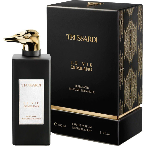 Trussardi Le Vie Di Milano Musc Noir Perfume Enhancer EDP parfumuotas vanduo unisex, 100 ml