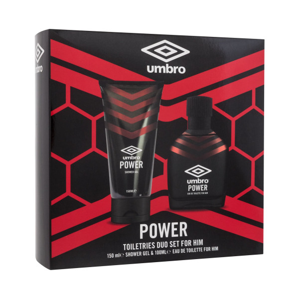 UMBRO Power rinkinys vyrams (EDT, 20 ml + dušo želė, 60 ml)