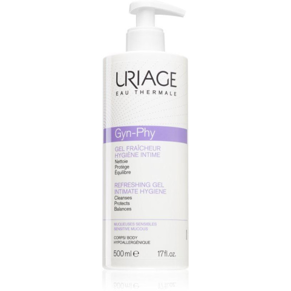  Uriage Gyn-Phy Refreshing Gel Intimate Hygiene gaivinamasis gelis intymiai higienai, 500 ml