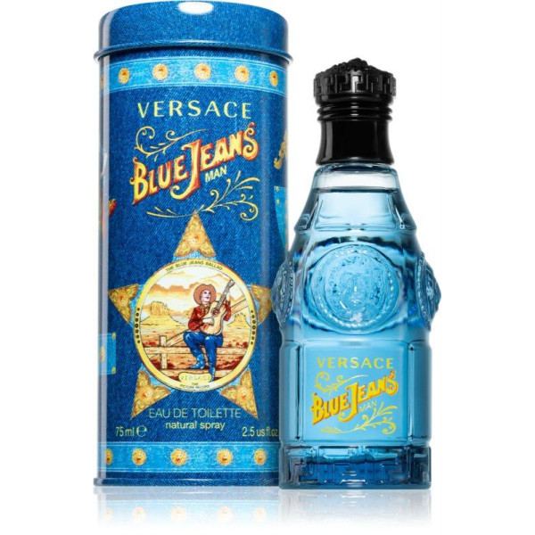 Versace Blue Jeans EDT tualetinis vanduo vyrams, 75 ml