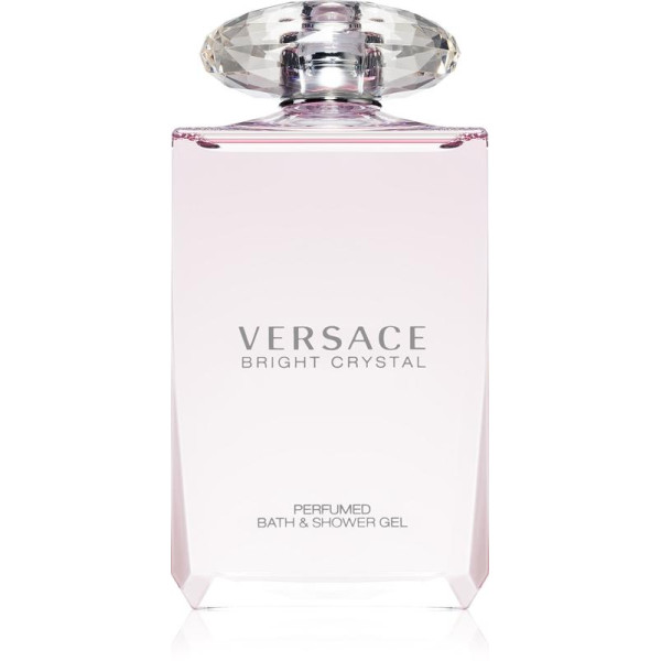 Versace Bright Crystal Perfumed Bath & Shower Gel parfumuota dušo želė, 200 ml