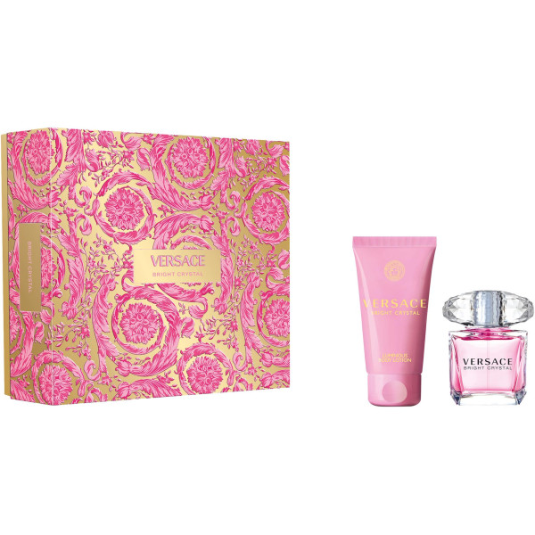 Versace Bright Crystal rinkinys moterims (EDT, 30 + kūno losjonas, 50 ml)