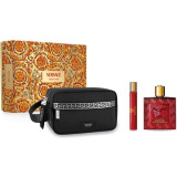 Versace Eros Flame rinkinys vyrams (EDP, 100 ml + EDP, 10 ml + kosmetinė)