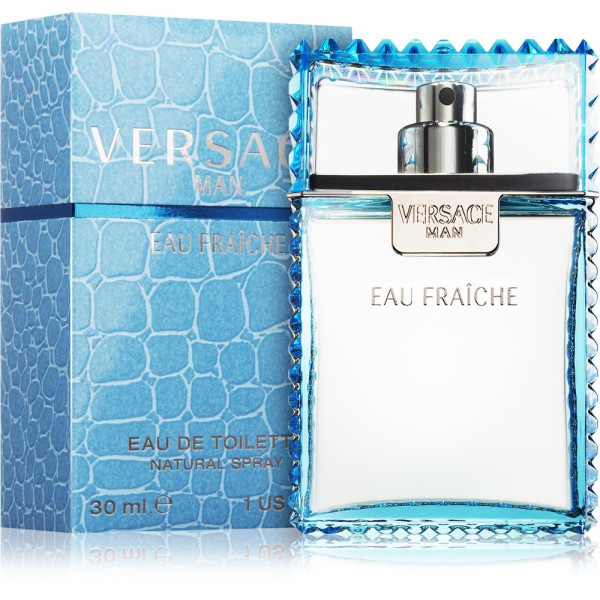 Versace Man Eau Fraiche EDT tualetinis vanduo vyrams, 30 ml