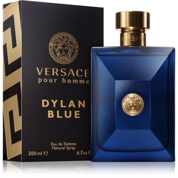 Versace Pour Homme Dylan Blue EDT tualetinis vanduo vyrams, 200 ml