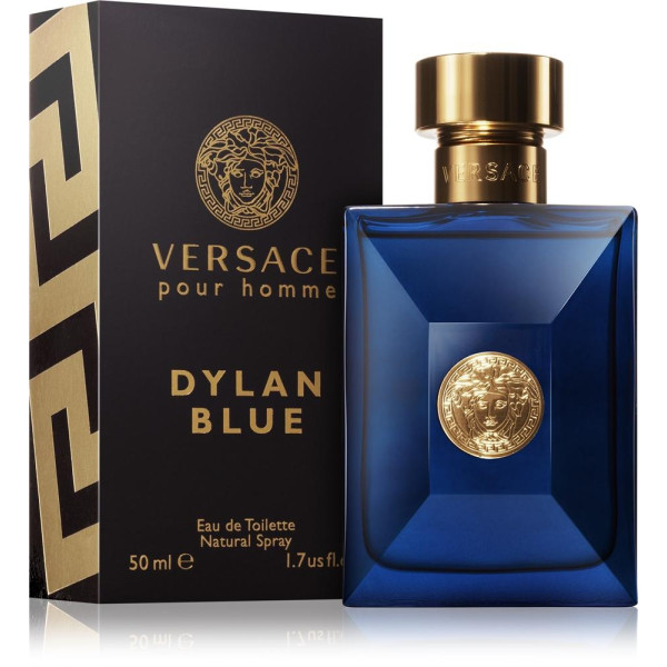 Versace Pour Homme Dylan Blue EDT tualetinis vanduo vyrams, 50 ml