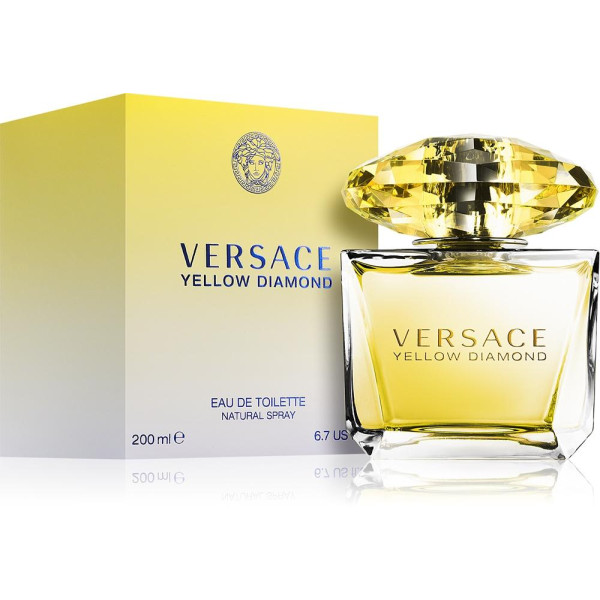 Versace Yellow Diamond EDT tualetinis vanduo moterims, 200 ml