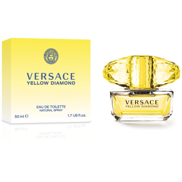 Versace Yellow Diamond EDT tualetinis vanduo moterims, 50 ml