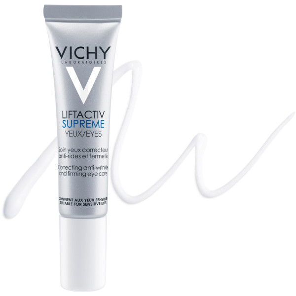 Vichy Liftactiv Supreme Eye Cream stangrinamasis paakių kremas nuo raukšlių, 15 ml