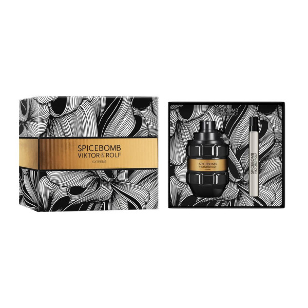 Viktor & Rolf Spicebomb Extreme EDP rinkinys vyrams (EDP, 90 ml + EDP, 10 ml)