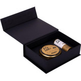 We Love The Planet Golden Glow Gift Set - Limited Edition rinkinys (dezodorantas, 40 g + lūpų balzamas, 4.9 g)