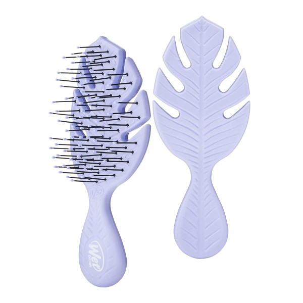 WETBRUSH GO GREEN MINI DETANGLER LAVENDER plaukų šepetys